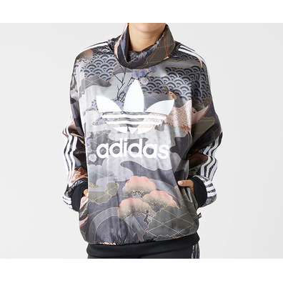 Adidas Originals Rita Ora Sweater "Kimono Print" (multicolor)