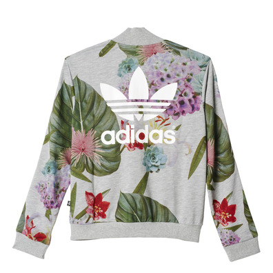 Adidas Originals  Train Floral Track Top (grey/multicolor)