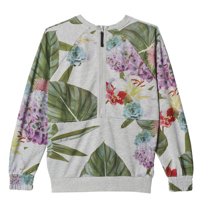 Adidas Originals Train Floral Jacket Woman (grey/multicolor)