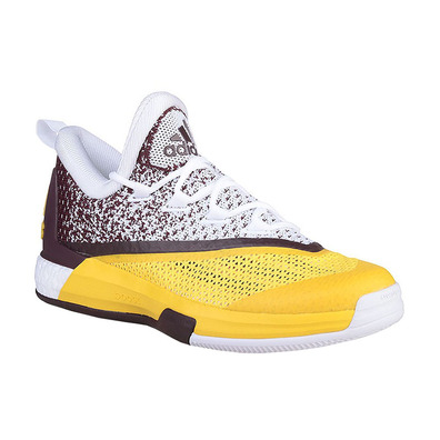 Adidas Crazylight Boost 2.5 Low "Sun Devils" (amarillo/granate/blanco)