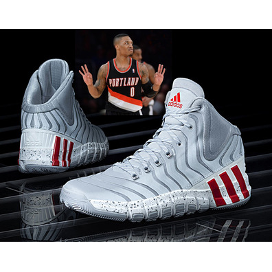 Adidas Adipure Crazyquick "Lillard" (gris/rojo/blanco)