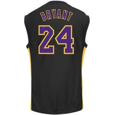 Adidas Camiseta Réplica Kobe Bryant Lakers (negra/purple)