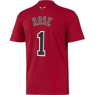 Camiseta Gametime Rose Bullss (rojo/negro/blanco)