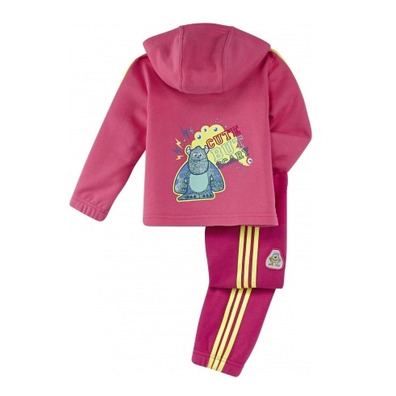 Adidas Disney Monsters University TS Infants (Rosa/Amarelo)