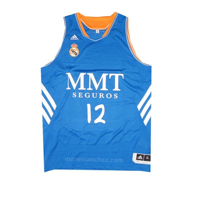 Camiseta Mirotic Real Madrid Basket 13/14 (azul/blanco)