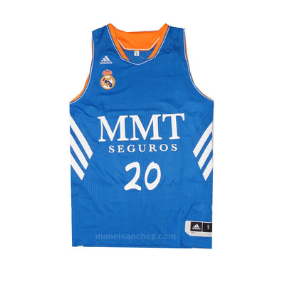 Camiseta Carroll Real Madrid Basket 13/14 (azul/blanco)