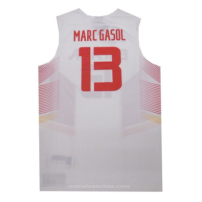 Nike Logo Spain Replica Marc Gasol (102/white/red)