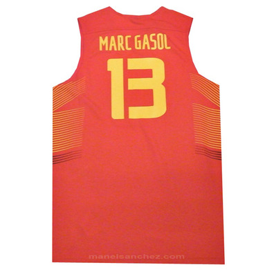 Nike Logo Spain Replica Marc Gasol (602/red/yellow)