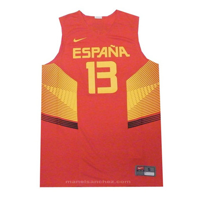 Nike Logo Spain Replica Marc Gasol (602/red/yellow)