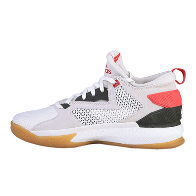 Adidas D Lillard 2 "Rip City" (blanco/negro/rojo/camel)