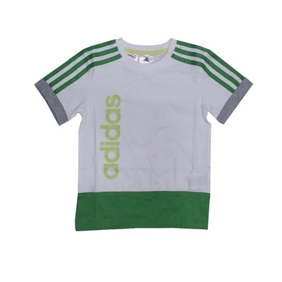 Adidas LIttle Kids Essential Sport  Tee (branco)