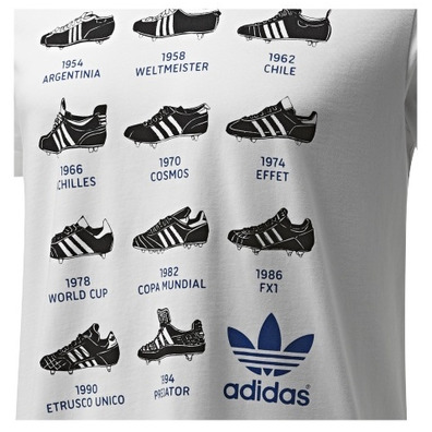 Adidas Originals Boot History Tee Men´s (Branco)