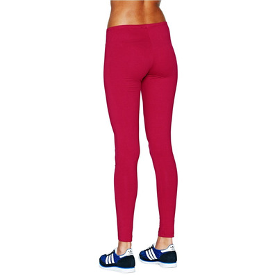 Adidas Originals Trefoil Leggings  (Vermelho/Branco)