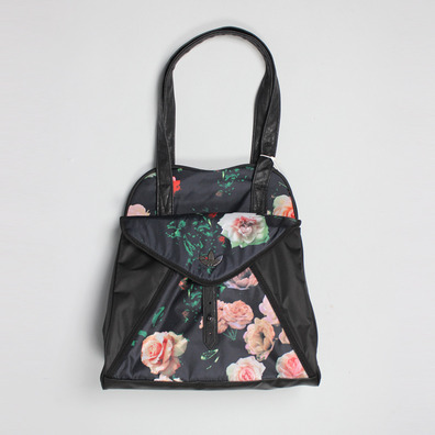 Adidas Original Rose Print Bowling Bag (black)