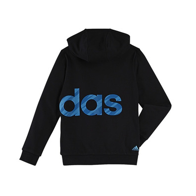 Adidas Recharged Kenit Hoodie Kids (preto/azul)