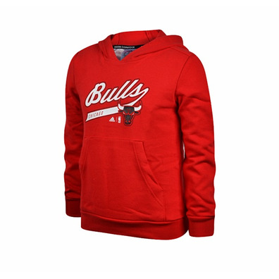 Adidas Sudadera NBA Niño Graphic Team Bulls (rojo)