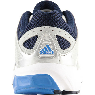 Adidas Duramo 4 K Infantil (prata/azul/branco)(28-35)