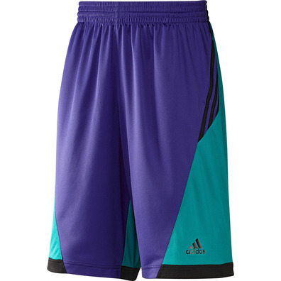 Adidas Short All World (verde/purpura)