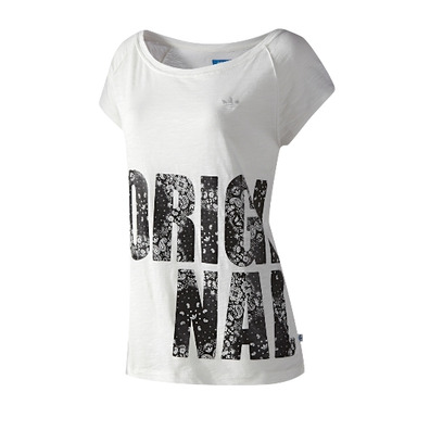 Adidas Original Paisley Tee Women´s (branco/preto)