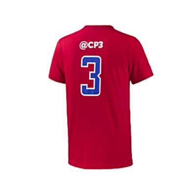 Adidas Chris Paul Nº 3 GFX Twitter Tee (vermelho/branco)