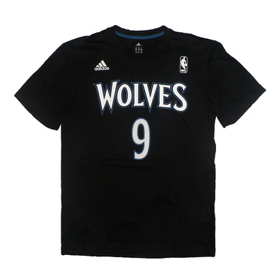 Adidas Ricky Rubio Nº 9 GFX Twitter Tee (preto/branco)