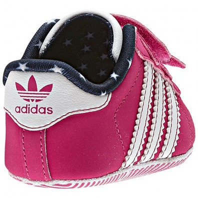 Adidas Superstar 2 Crib (rosado/branco/azul)