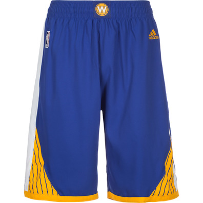 Adidas NBA Short Swingman Golden State Warriors (blue/white/yellow)