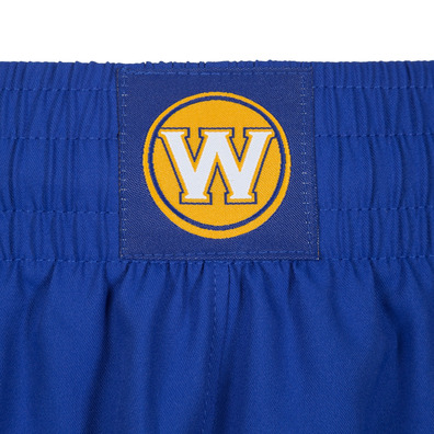 Adidas NBA Short Swingman Golden State Warriors (blue/white/yellow)