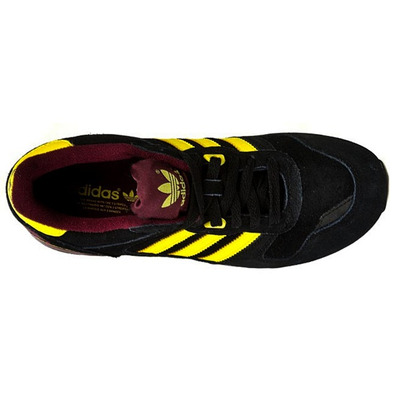 Adidas Original ZX 700 (negro/amarillo/granate)