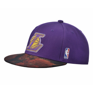 Adidas Originals NBA SnapBack Lakers (purpura/multicolor)