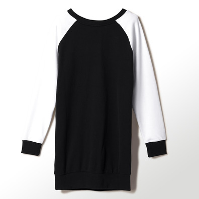 Adidas Original Sweatshirt Dress (negro/blanco)