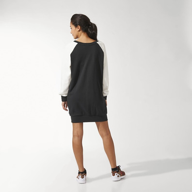 Adidas Original Sweatshirt Dress (negro/blanco)