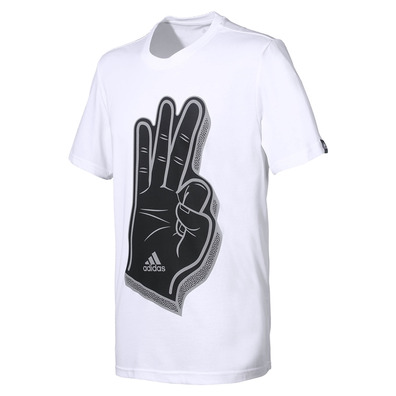 Adidas Camiseta 3 Fingers (white)