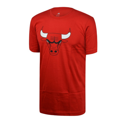 Adidas Camiseta NBA Logo Fan Winter Bulls (rojo)