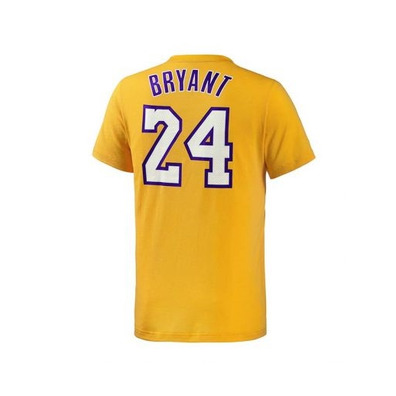 Adidas Camiseta Niño NBA Game Time Bryant Nº 24 (amarillo)