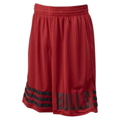 Adidas Short Niño NBA Bulls Summer Run Reversible (rojo/negro)