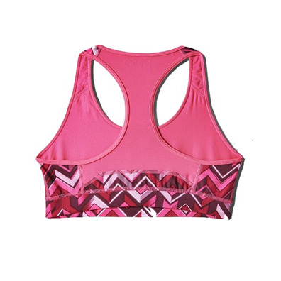 Adidas Sujetador Allover Print Techfit Chevron (rosa)