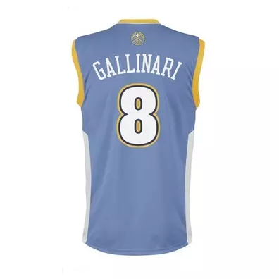 Adidas Camiseta Réplica Gallinari Denver Nuggets (celeste)