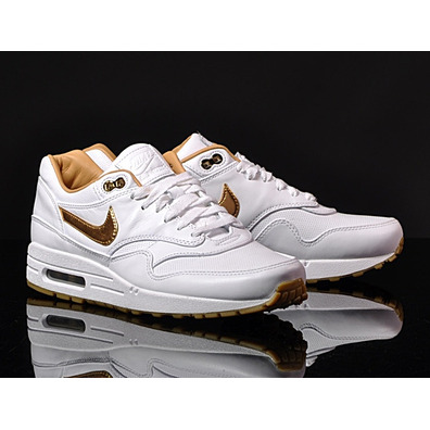 Air Max 1 FB Woven "Gold" (102/blanco/oro)