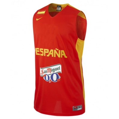 Camiseta Selección Española de Baloncesto (600/rojo/amarillo)