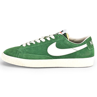 Nike Blazer Low Premium Sude (green/white bone)