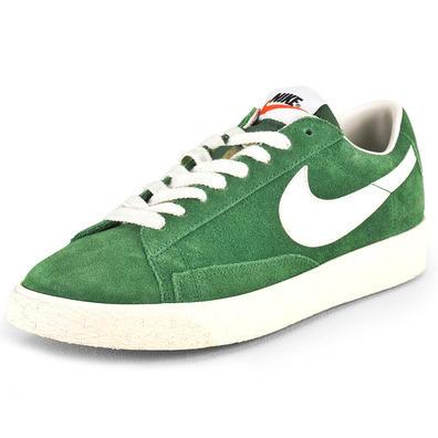 Nike Blazer Low Premium Sude (green/white bone)