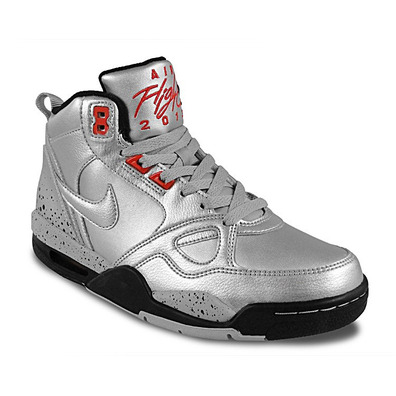 Nike Wmns Flight 13 Mid "Silver" (002/plata/negro)