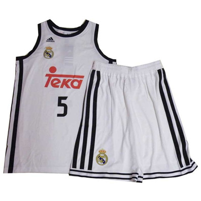 Pack Niño Rudy Real Madrid Basket (blanco/negro)