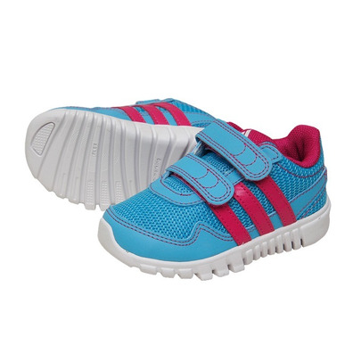 Adidas STA Fluid 2 CF Kids (28-35/água-marinha/rosado)