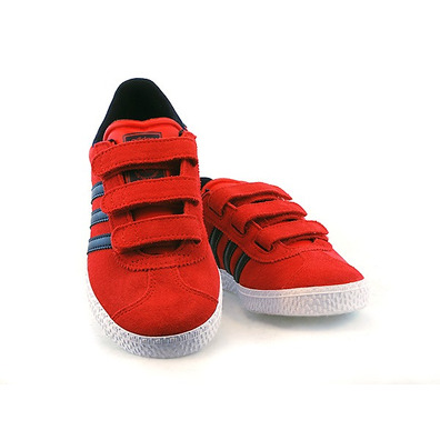 Adidas Gazelle 2 CF C (28-35/vermelho/preto)