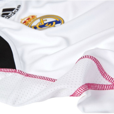 Adidas Camiseta Basket Réplica 1ª Equipación Real Madrid 2014/15 (blanco/negro)