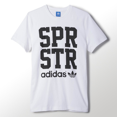 Adidas Originals Camiseta Superstar Graphic (blanco/negro)