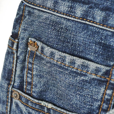 Adidas Originals Short 25 Denim By Nigo (azul indigo)