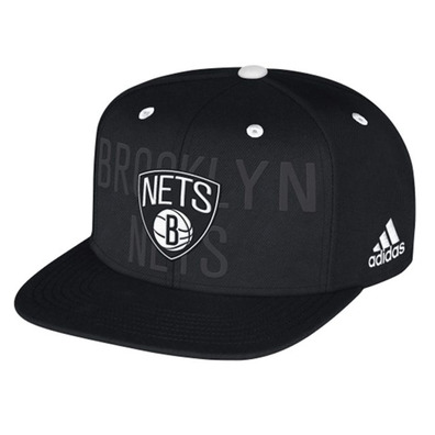 Adidas NBA Gorra Brooklyn Nets Anthem Hat (negro/blanco)